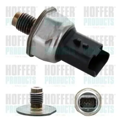 Sensor, Kraftstoffdruck HOFFER 8029349