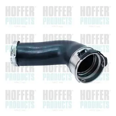 Ladeluftschlauch Ladeluftkühler rechts oben HOFFER 96723