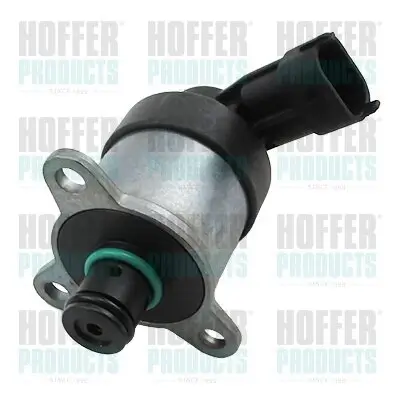 Regelventil, Kraftstoffmenge (Common-Rail-System) Hochdruckpumpe (Niederdruckseite) HOFFER 8029848