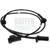 Sensor, Raddrehzahl Vorderachse links HOFFER 8290390