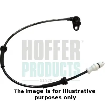 Sensor, Raddrehzahl Hinterachse links HOFFER 8290245E Bild Sensor, Raddrehzahl Hinterachse links HOFFER 8290245E