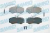 Bremsbelagsatz, Scheibenbremse SAMKO 5SP011