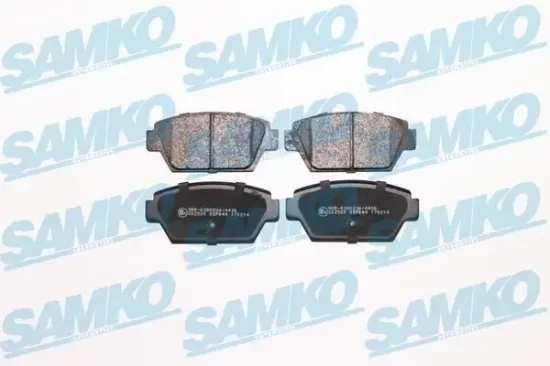 Bremsbelagsatz, Scheibenbremse Hinterachse SAMKO 5SP044 Bild Bremsbelagsatz, Scheibenbremse Hinterachse SAMKO 5SP044