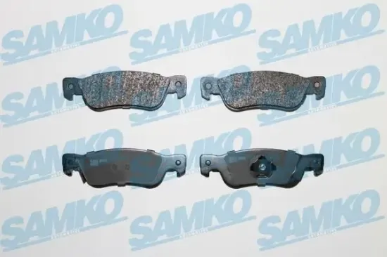 Bremsbelagsatz, Scheibenbremse Hinterachse SAMKO 5SP052 Bild Bremsbelagsatz, Scheibenbremse Hinterachse SAMKO 5SP052