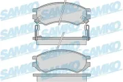 Bremsbelagsatz, Scheibenbremse Vorderachse SAMKO 5SP1008