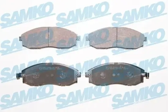 Bremsbelagsatz, Scheibenbremse Vorderachse SAMKO 5SP1015 Bild Bremsbelagsatz, Scheibenbremse Vorderachse SAMKO 5SP1015