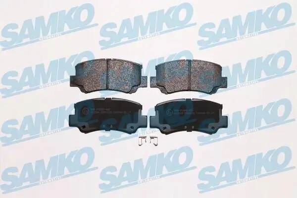 Bremsbelagsatz, Scheibenbremse Vorderachse SAMKO 5SP1028