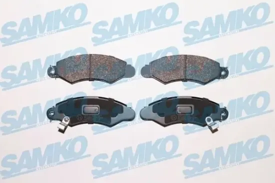 Bremsbelagsatz, Scheibenbremse Vorderachse SAMKO 5SP1041 Bild Bremsbelagsatz, Scheibenbremse Vorderachse SAMKO 5SP1041