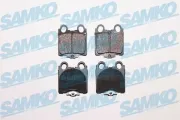 Bremsbelagsatz, Scheibenbremse Hinterachse SAMKO 5SP1051