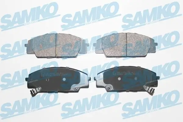 Bremsbelagsatz, Scheibenbremse Vorderachse SAMKO 5SP1070