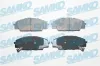 Bremsbelagsatz, Scheibenbremse Vorderachse SAMKO 5SP1070