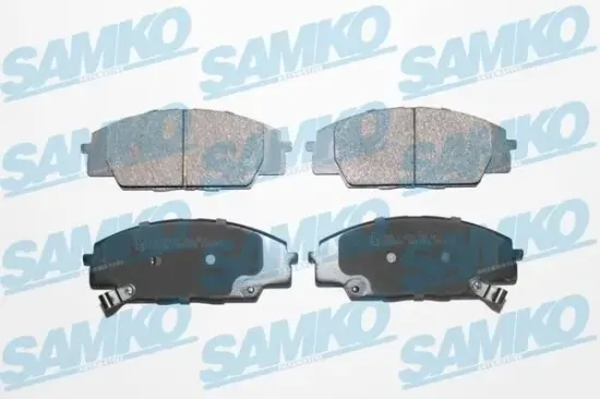 Bremsbelagsatz, Scheibenbremse Vorderachse SAMKO 5SP1070 Bild Bremsbelagsatz, Scheibenbremse Vorderachse SAMKO 5SP1070