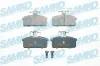 Bremsbelagsatz, Scheibenbremse Vorderachse SAMKO 5SP107