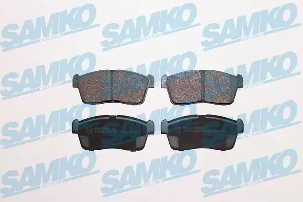 Bremsbelagsatz, Scheibenbremse Vorderachse SAMKO 5SP1110