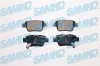 Bremsbelagsatz, Scheibenbremse Hinterachse SAMKO 5SP1113