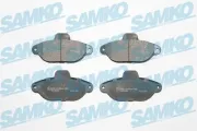 Bremsbelagsatz, Scheibenbremse Vorderachse SAMKO 5SP1191