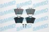 Bremsbelagsatz, Scheibenbremse Hinterachse SAMKO 5SP1195