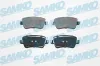 Bremsbelagsatz, Scheibenbremse Hinterachse SAMKO 5SP1218