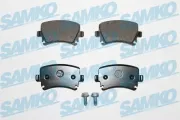 Bremsbelagsatz, Scheibenbremse Hinterachse SAMKO 5SP1219