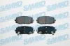 Bremsbelagsatz, Scheibenbremse Vorderachse SAMKO 5SP1220