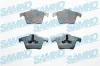 Bremsbelagsatz, Scheibenbremse Hinterachse SAMKO 5SP1234
