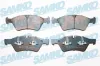 Bremsbelagsatz, Scheibenbremse Vorderachse SAMKO 5SP1253