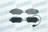 Bremsbelagsatz, Scheibenbremse Vorderachse SAMKO 5SP1263