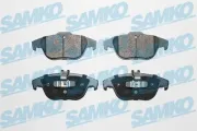 Bremsbelagsatz, Scheibenbremse Hinterachse SAMKO 5SP1274