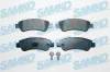 Bremsbelagsatz, Scheibenbremse Hinterachse SAMKO 5SP1289