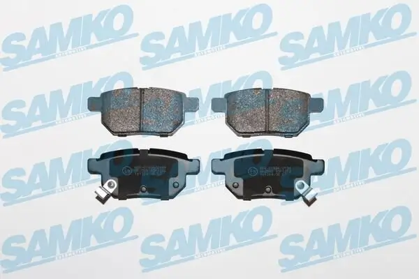 Bremsbelagsatz, Scheibenbremse Hinterachse SAMKO 5SP1312