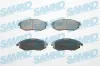 Bremsbelagsatz, Scheibenbremse Vorderachse SAMKO 5SP1321