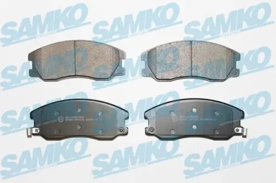 Bremsbelagsatz, Scheibenbremse Vorderachse SAMKO 5SP1322 Bild Bremsbelagsatz, Scheibenbremse Vorderachse SAMKO 5SP1322