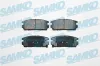 Bremsbelagsatz, Scheibenbremse Hinterachse SAMKO 5SP1323