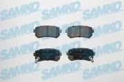 Bremsbelagsatz, Scheibenbremse Hinterachse SAMKO 5SP1344