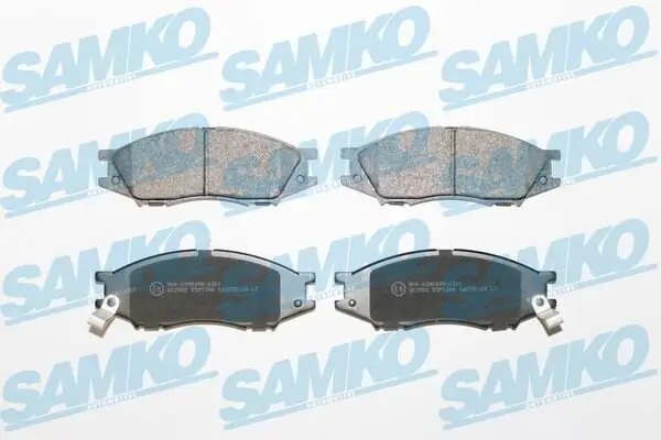 Bremsbelagsatz, Scheibenbremse Vorderachse SAMKO 5SP1346