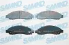 Bremsbelagsatz, Scheibenbremse Vorderachse SAMKO 5SP1372