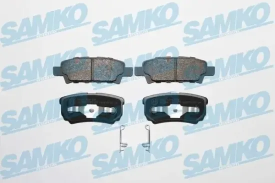 Bremsbelagsatz, Scheibenbremse Hinterachse SAMKO 5SP1373 Bild Bremsbelagsatz, Scheibenbremse Hinterachse SAMKO 5SP1373