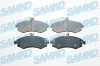 Bremsbelagsatz, Scheibenbremse Vorderachse SAMKO 5SP1374
