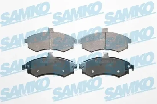 Bremsbelagsatz, Scheibenbremse Vorderachse SAMKO 5SP1374 Bild Bremsbelagsatz, Scheibenbremse Vorderachse SAMKO 5SP1374