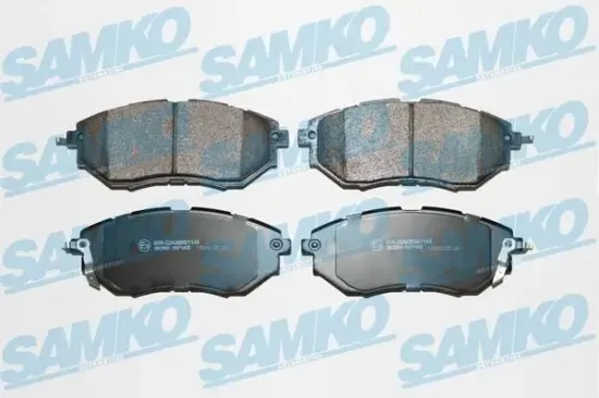 Bremsbelagsatz, Scheibenbremse Vorderachse SAMKO 5SP1402 Bild Bremsbelagsatz, Scheibenbremse Vorderachse SAMKO 5SP1402