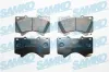 Bremsbelagsatz, Scheibenbremse Vorderachse SAMKO 5SP1418