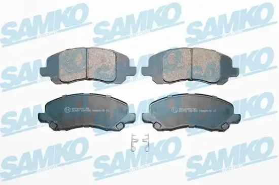 Bremsbelagsatz, Scheibenbremse Vorderachse SAMKO 5SP1430 Bild Bremsbelagsatz, Scheibenbremse Vorderachse SAMKO 5SP1430