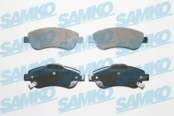 Bremsbelagsatz, Scheibenbremse Vorderachse SAMKO 5SP1456