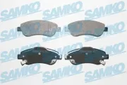 Bremsbelagsatz, Scheibenbremse Vorderachse SAMKO 5SP1456