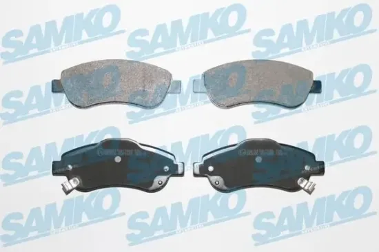 Bremsbelagsatz, Scheibenbremse Vorderachse SAMKO 5SP1456 Bild Bremsbelagsatz, Scheibenbremse Vorderachse SAMKO 5SP1456