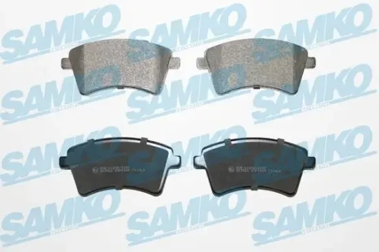 Bremsbelagsatz, Scheibenbremse Vorderachse SAMKO 5SP1465 Bild Bremsbelagsatz, Scheibenbremse Vorderachse SAMKO 5SP1465