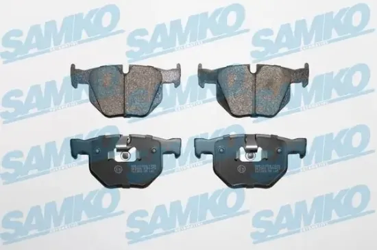 Bremsbelagsatz, Scheibenbremse Hinterachse SAMKO 5SP1472 Bild Bremsbelagsatz, Scheibenbremse Hinterachse SAMKO 5SP1472
