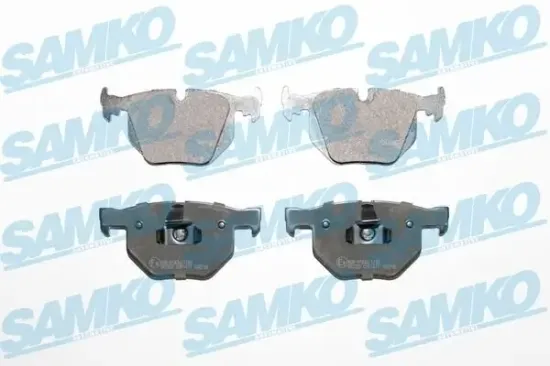 Bremsbelagsatz, Scheibenbremse Hinterachse SAMKO 5SP1477 Bild Bremsbelagsatz, Scheibenbremse Hinterachse SAMKO 5SP1477