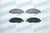 Bremsbelagsatz, Scheibenbremse Vorderachse SAMKO 5SP1497
