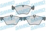 Bremsbelagsatz, Scheibenbremse Vorderachse SAMKO 5SP1523